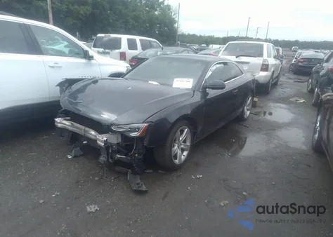 2013 Audi A5 2.0T Premium из США, поврежденный, VIN WAUVFAFR6DA026826